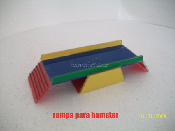 rampa para hamster